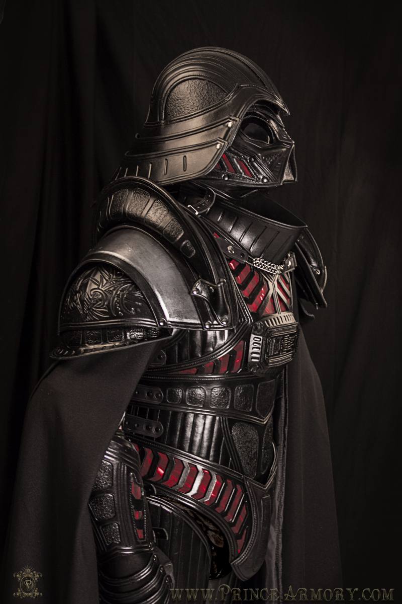 Gallery - Medieval Darth Vader Leather Armor - Prince Armory